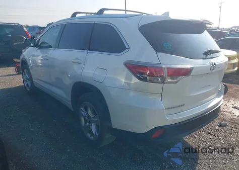 2015 Toyota Highlander Limited/Ltd Platinum z USA, uszkodzony, nr VIN 5TDYKRFH7FS062340